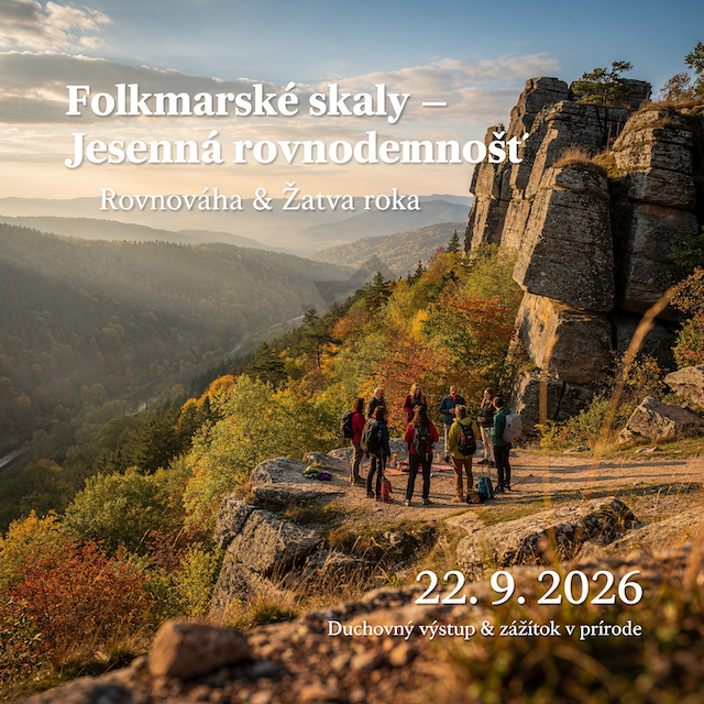 Folkmarské skaly – Jesenná rovnodennosť: Rovnováha & Žatva roka (22. 9. 2026)